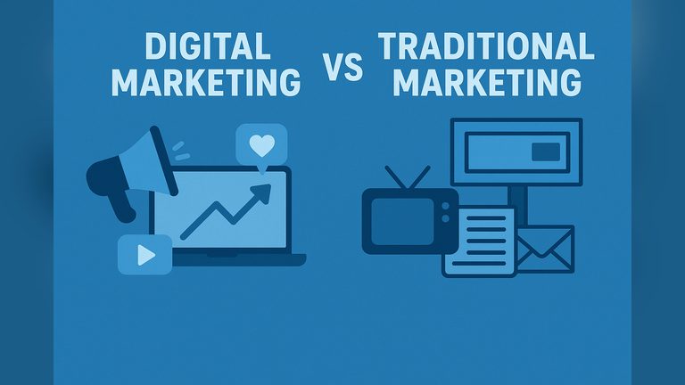 Digital Marketing vs Traditional Marketing