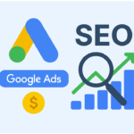 Google Ads vs SEO comparison showing paid advertising and organic search strategies to improve website traffic and online presence.