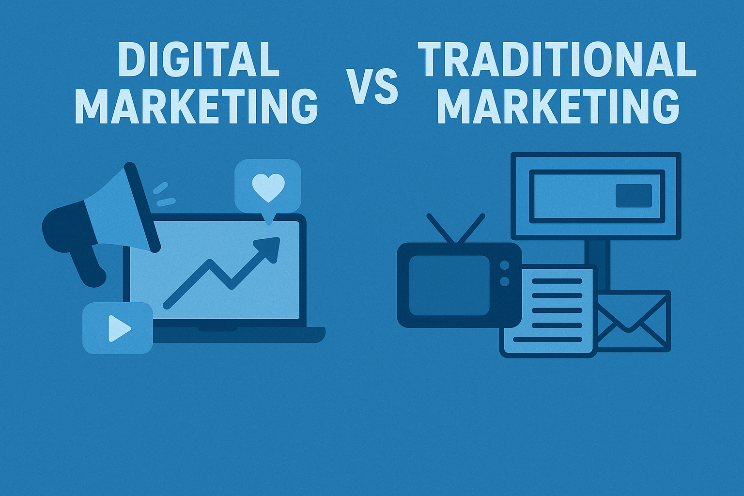 Digital Marketing vs Traditional Marketing