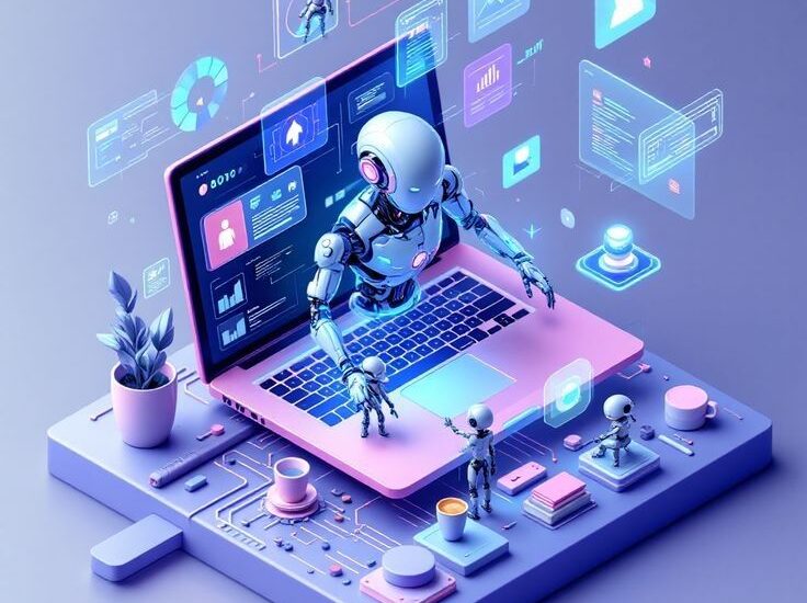 Future of web development with modern technologies like AI, automation, and advanced web design trends.