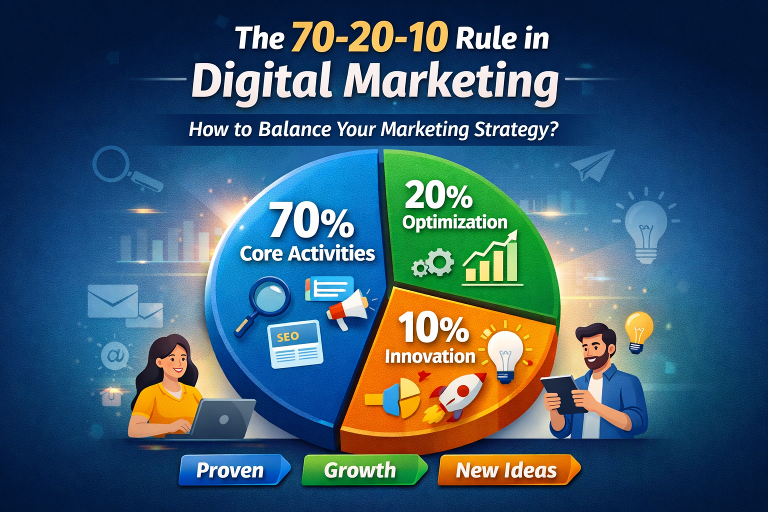 70 20 10 Rule in Digital Marketing